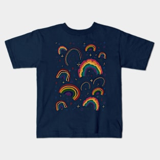 Rainbow pattern Kids T-Shirt